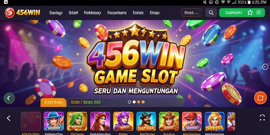 Tampilan gameplay Slot yang menarik dari 456WIN.