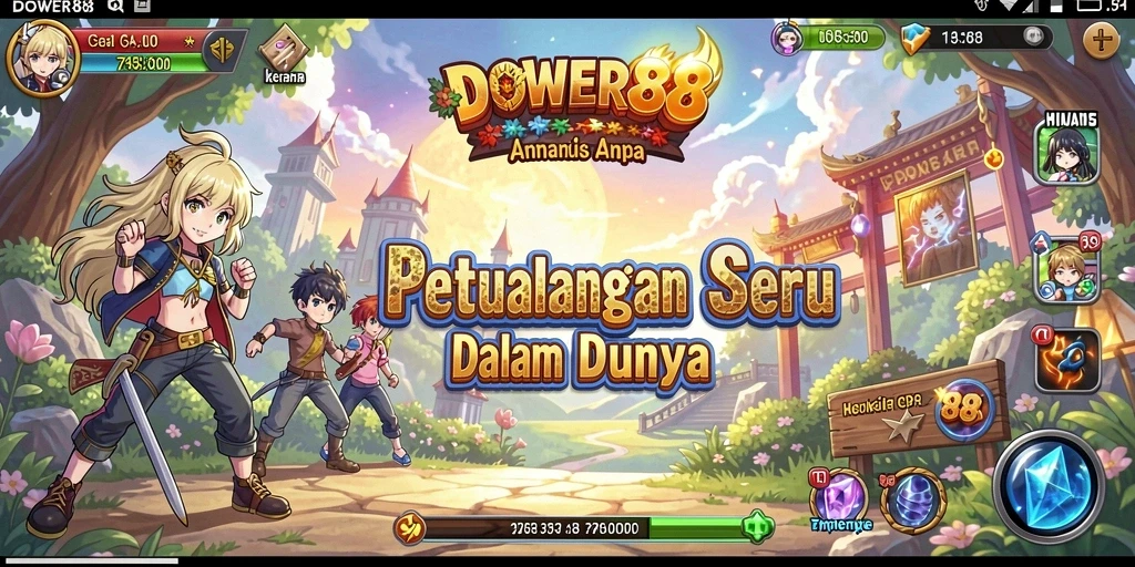 Gameplay menakjubkan di dunia Anime DOWER88.