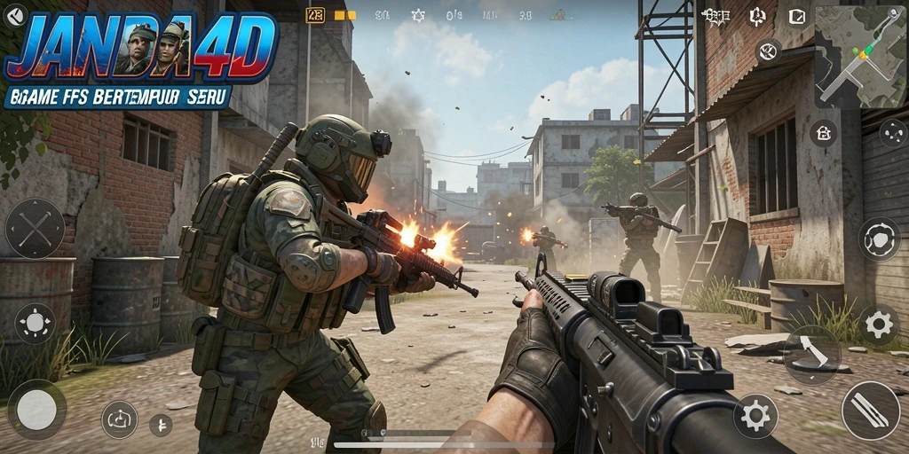 Tampilan gameplay JANDA4D yang seru dan mendebarkan.