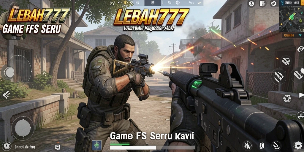 Screenshot gameplay LEBAH777 dengan aksi tembak yang mendebarkan.