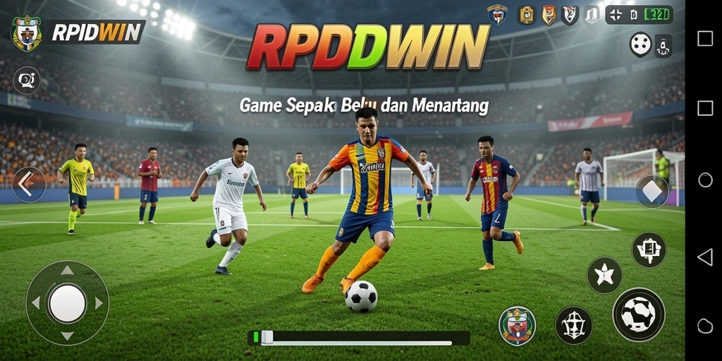 Tampilan gameplay RPIDWIN yang seru dan mendebarkan.