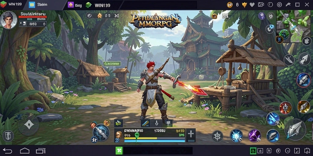 Tampilan gameplay seru di dunia <strong>WIN199</strong> yang penuh warna.