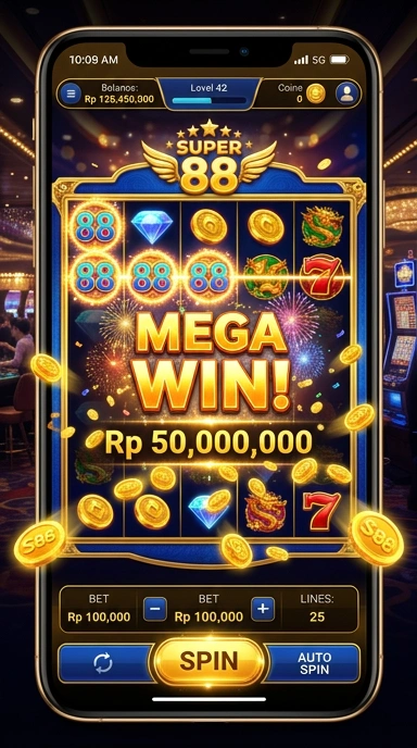 Proses pengunduhan aplikasi di super88 yang cepat dan mudah.